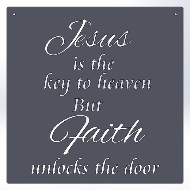 Jesus Is The Key To Heaven But Faith Unlocks The Door