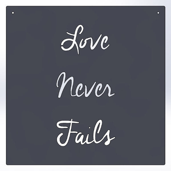 Love Never Fails