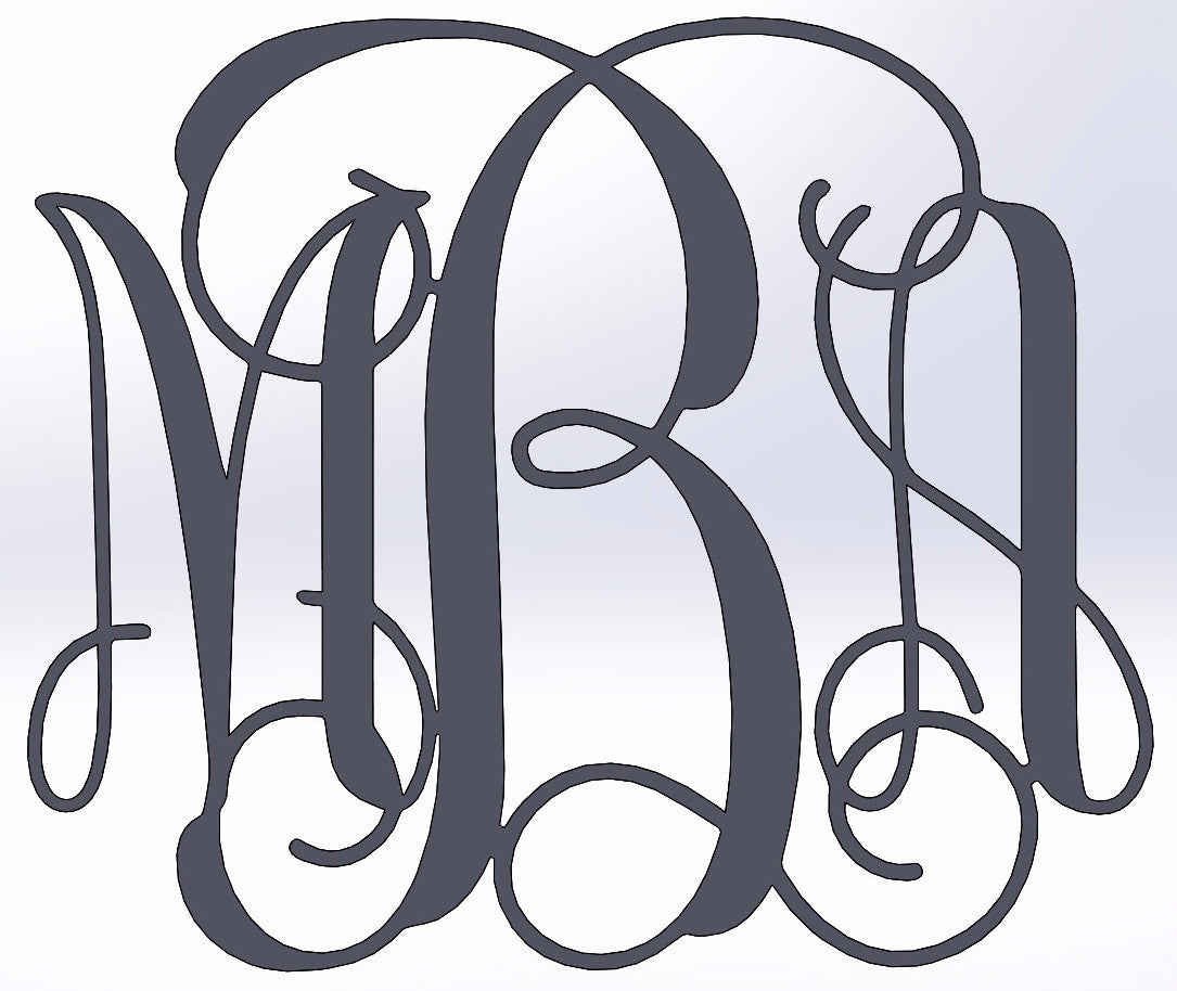 Vine Monogram