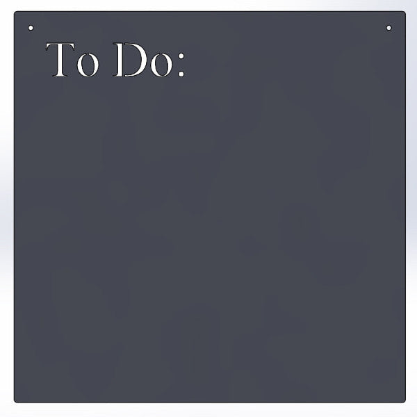 To Do: